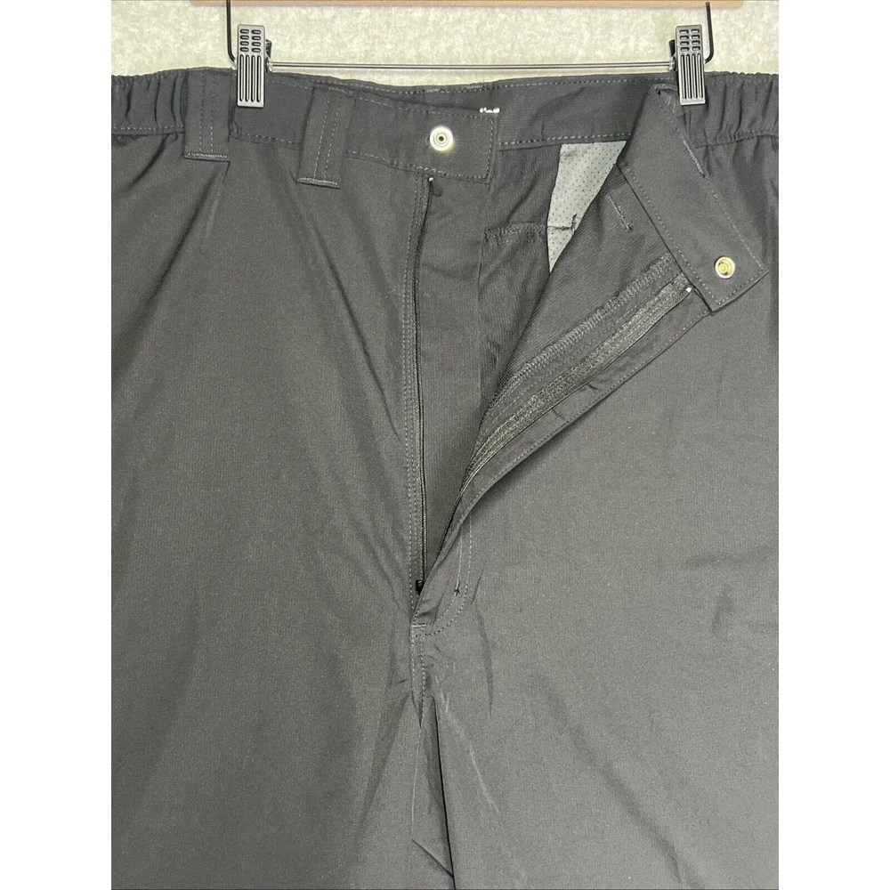 NWT Wrangler Classic Flex Waistband‎ Black Shorts Men's Size 48 - Picture 4 of 12